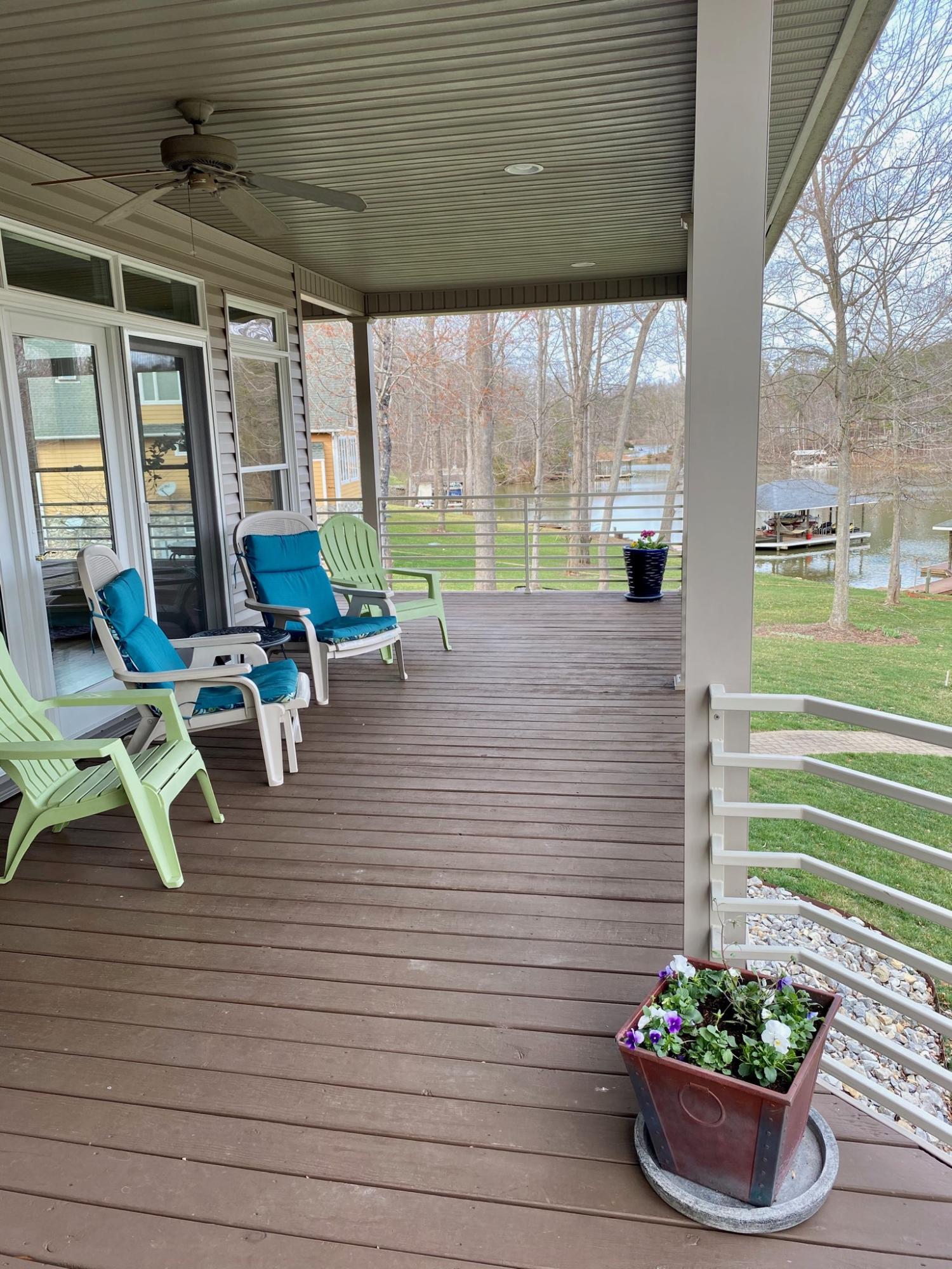 270 Cedar Bay Road Union Hall, VA 24176 - Photo 18 of 77 Covered deck