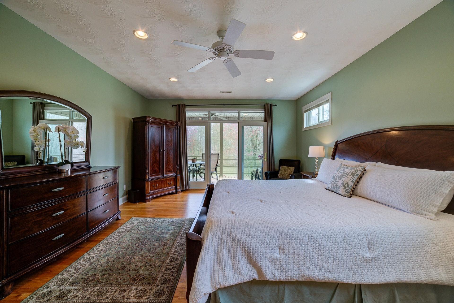 270 Cedar Bay Road Union Hall, VA 24176 - Photo 23 of 77 Main level Master Bedroom