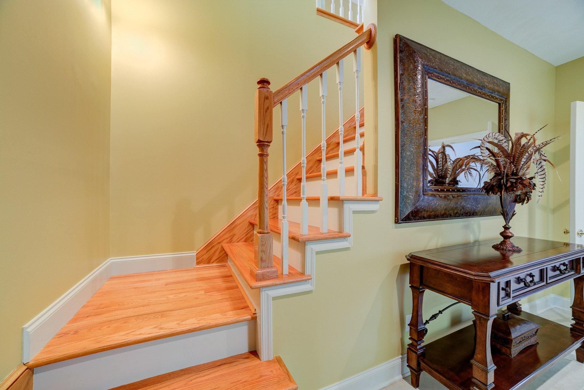 270 Cedar Bay Road Union Hall, VA 24176 - Photo 35 of 77 Stairs & Lower level foyer