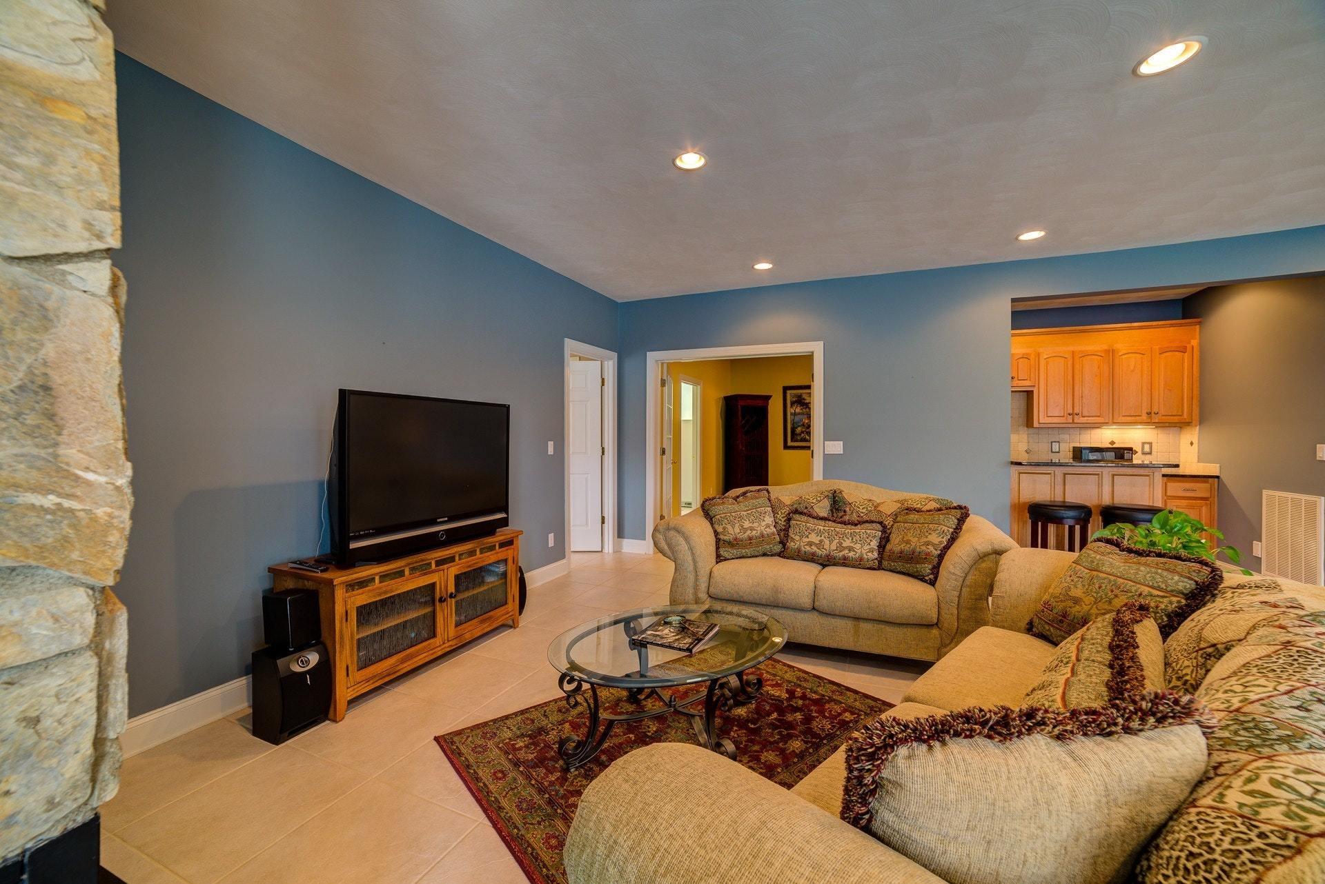 270 Cedar Bay Road Union Hall, VA 24176 - Photo 40 of 77 Lower level living room