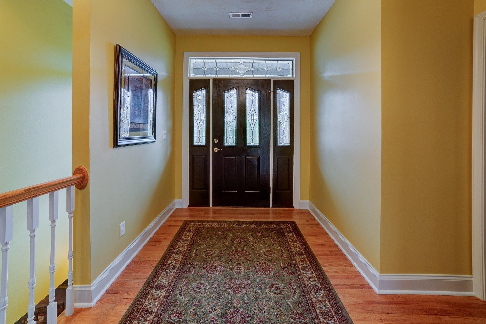270 Cedar Bay Road Union Hall, VA 24176 - Photo 7 of 77 Foyer- Fiberglass door w/ leaded glass