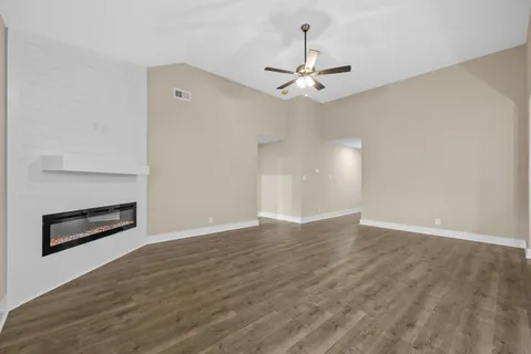 wooden floor in an empty room