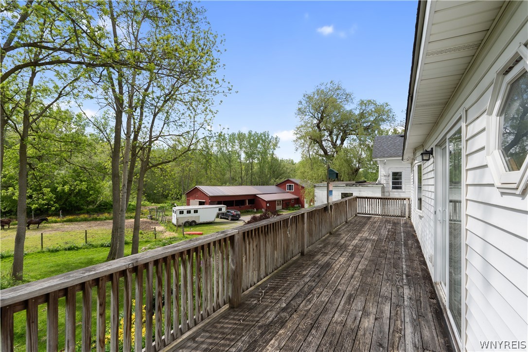 1136 Creek Road Attica, NY 14011 - Photo 11 of 50 Back Deck