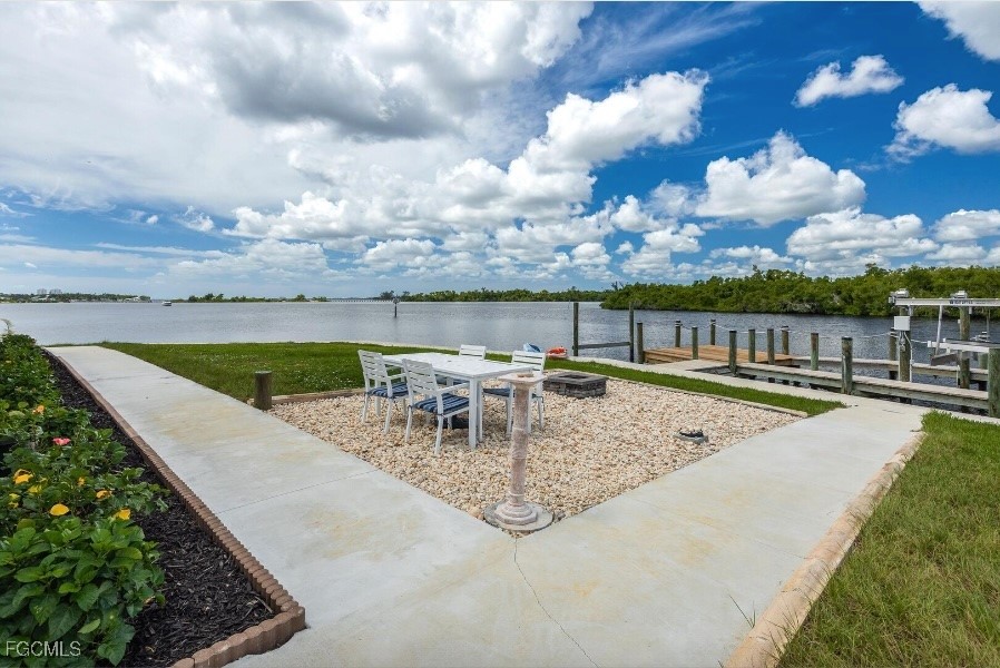 4885 East Riverside Drive Fort Myers, FL 33905 - Photo 39 of 45 a view of swimming pool with seating space