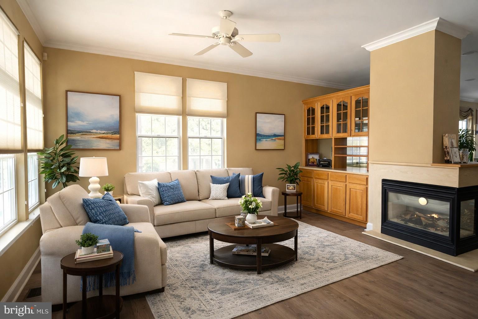 8 Manley Road Pennington, NJ 08534 - Photo 7 of 27 Family Room Virtually Staged