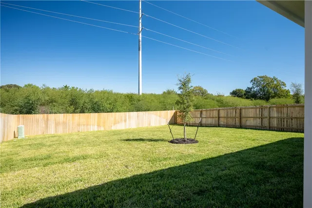 a view of a park with a slide