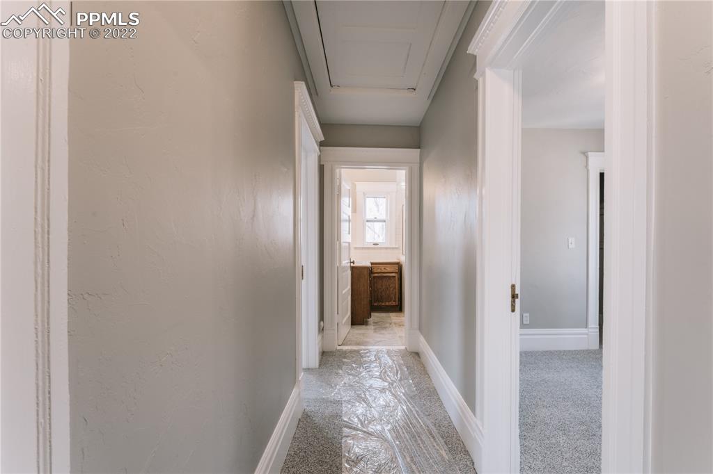 1018 East Boulder Street Colorado Springs, CO 80903 - Photo 16 of 40 a view of a hallway