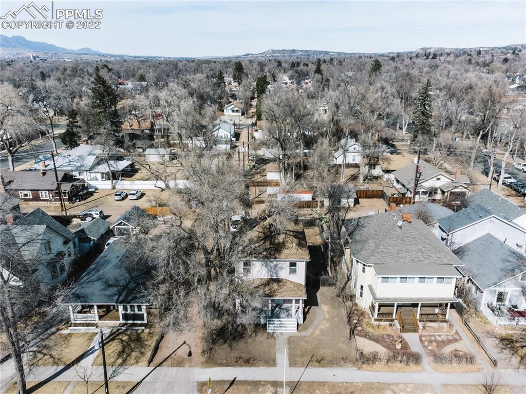 1018 East Boulder Street Colorado Springs, CO 80903 - Photo 36 of 40 an aerial view of multiple house