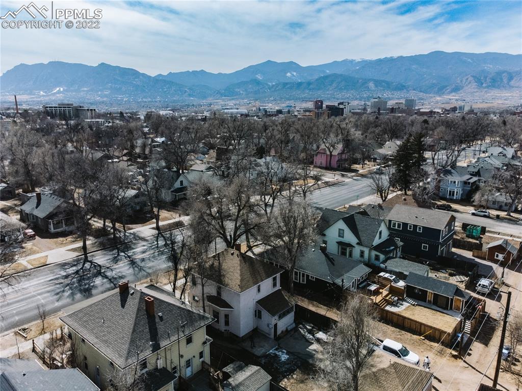 1018 East Boulder Street Colorado Springs, CO 80903 - Photo 37 of 40 an aerial view of multiple house