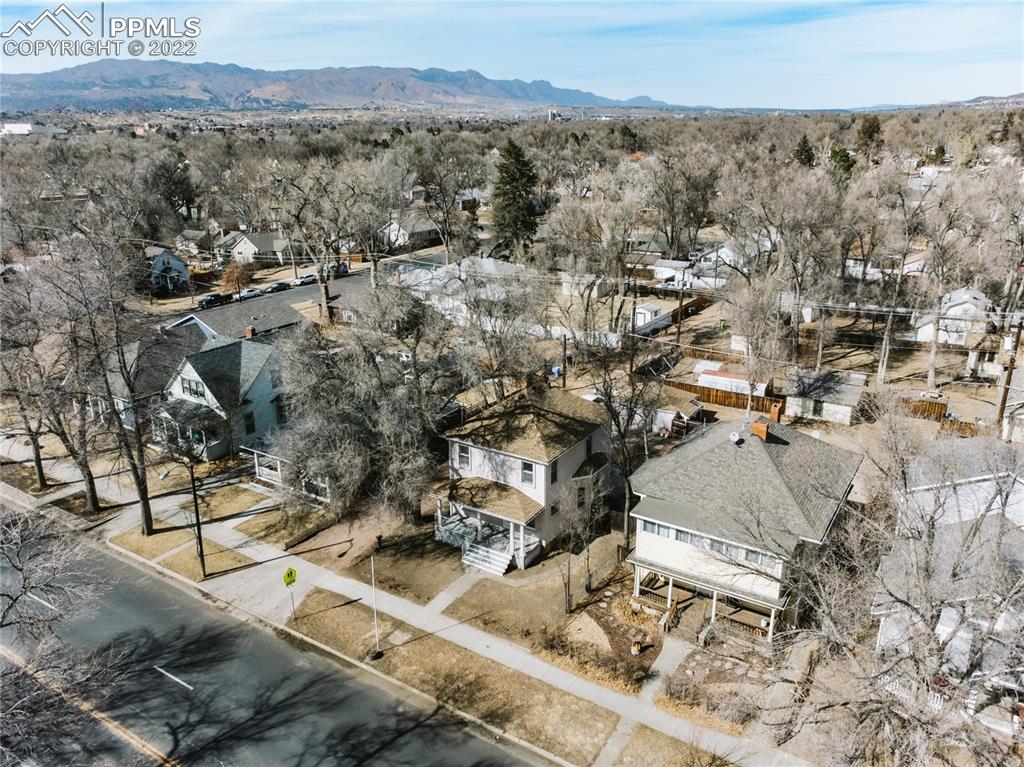 1018 East Boulder Street Colorado Springs, CO 80903 - Photo 40 of 40 an aerial view of multiple house