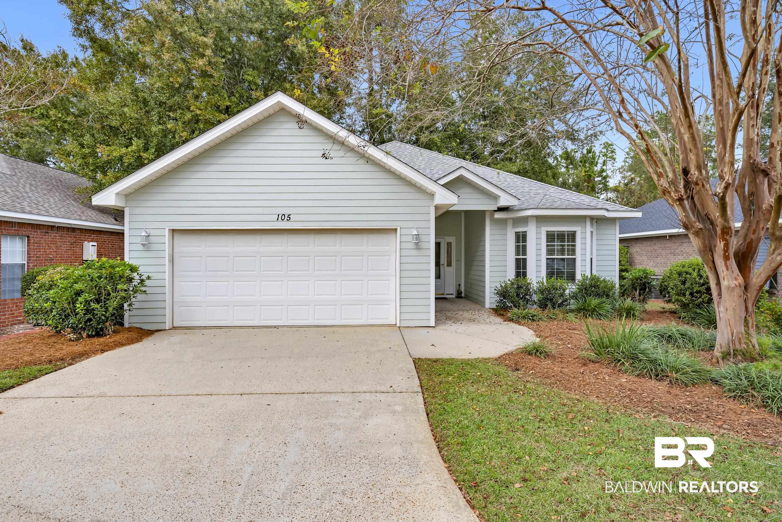 105 Mark Twain Loop Foley, AL 36535 - Photo 31 of 43 Ranch-style home featuring driveway, a garage, and a shingled roof