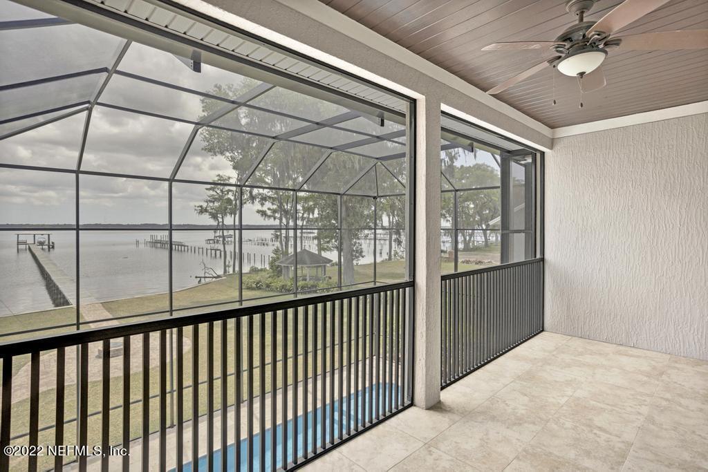 6005 West Shores Road Fleming Island, FL 32003 - Photo 25 of 38 Upstairs Balcony
