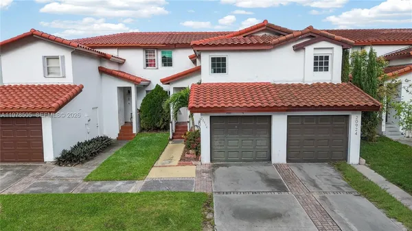 a house with a outdoor space