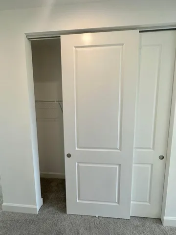 a view of walk in closet