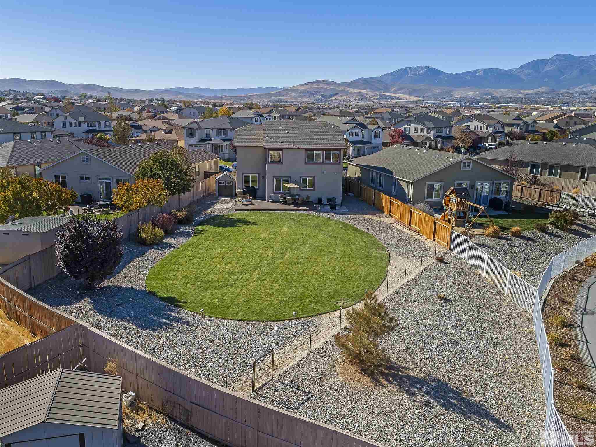 2267 Big Trail Circle Reno, NV 89521 - Photo 33 of 37 an aerial view of a house