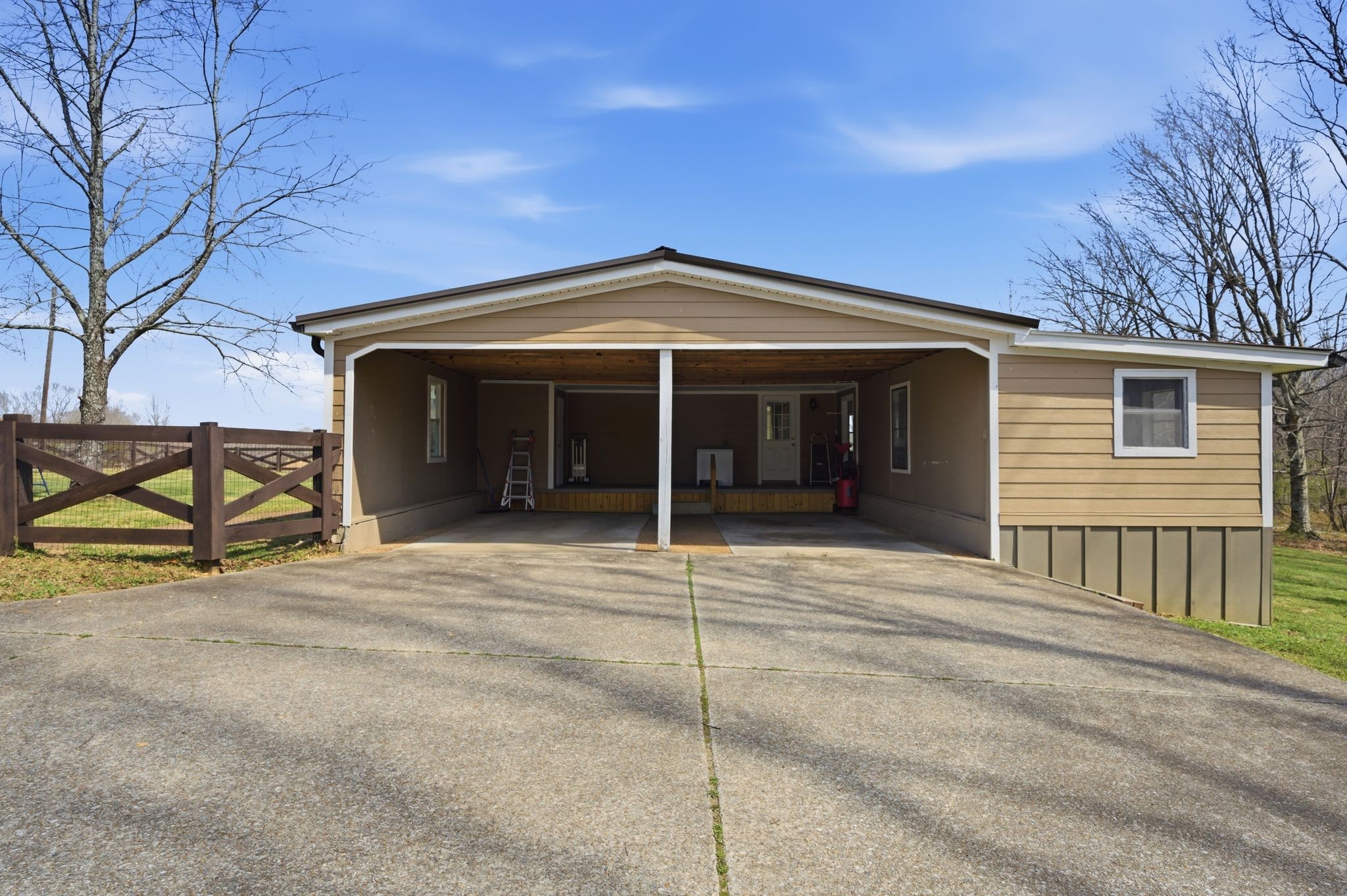 1225 Eno Road Dickson, TN 37055 - Photo 21 of 25 a view of a house with a outdoor space