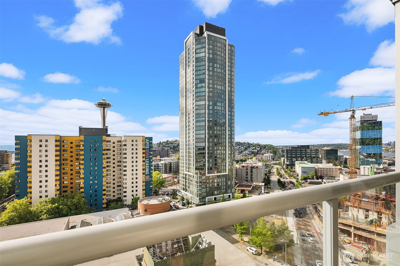 583 Battery Street, Unit 1405N Seattle, WA 98121 - Photo 3 of 37 a view of balcony with city view