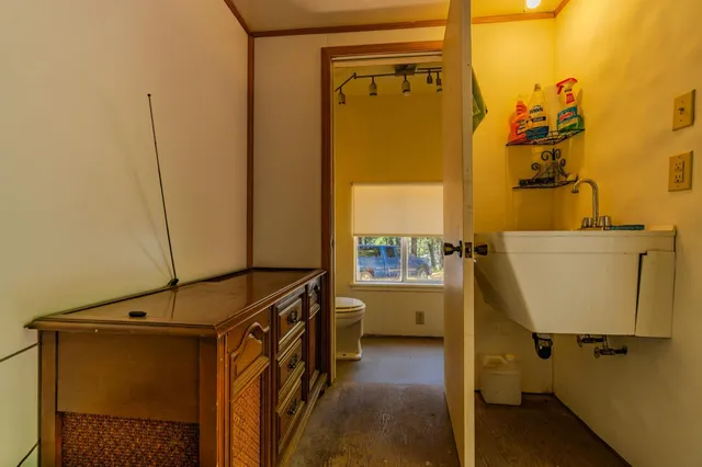 a view of outdoor space and yard