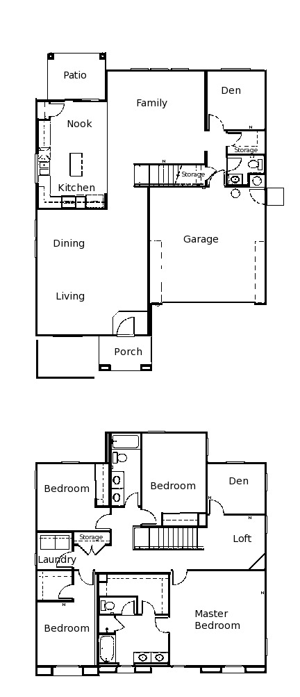 3708 East Sheffield Road Gilbert, AZ 85296 - Photo 17 of 17 Floor Plan