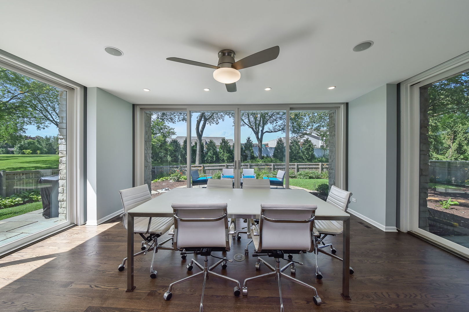 1325 Culpepper Drive Naperville, IL 60540 - Photo 9 of 34 a dining room with furniture window and outside view