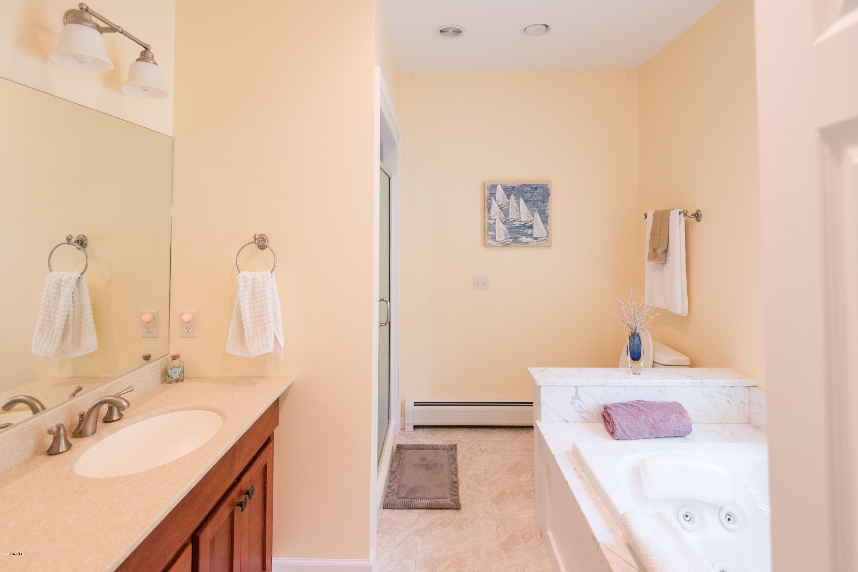 2 B Stonebridge Way Tyringham, MA 01238 - Photo 11 of 34 Master Bath