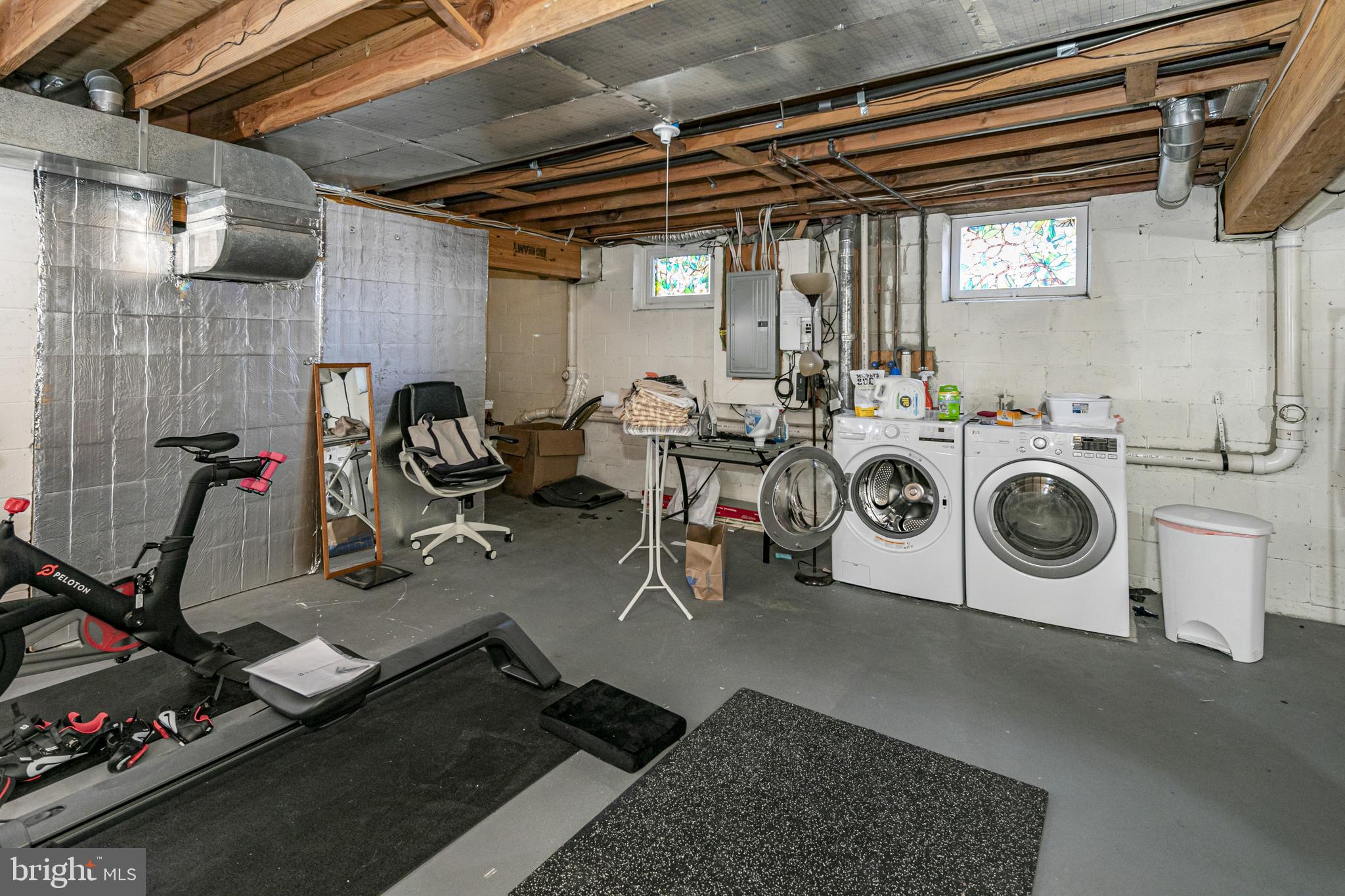 27 Richards Road Lawrence Township, NJ 08648 - Photo 29 of 43 Full Basement with Washer & Dryer