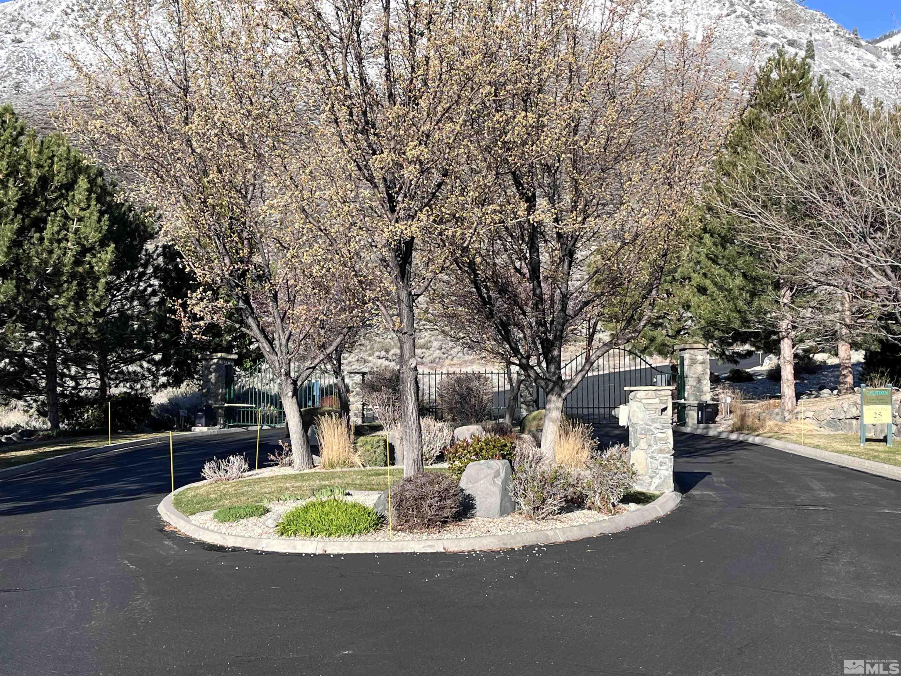 292 James Canyon Loop, Unit 58 Genoa, NV 89411 - Photo 10 of 12 a view of a fire pit with large trees
