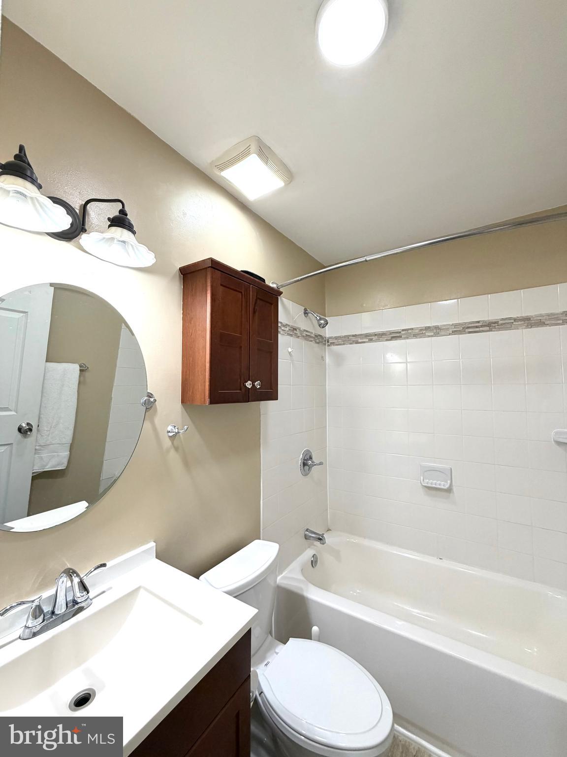 8 Hardwood Drive Rosedale, MD 21237 - Photo 17 of 42 a bathroom with a sink toilet tub and shower