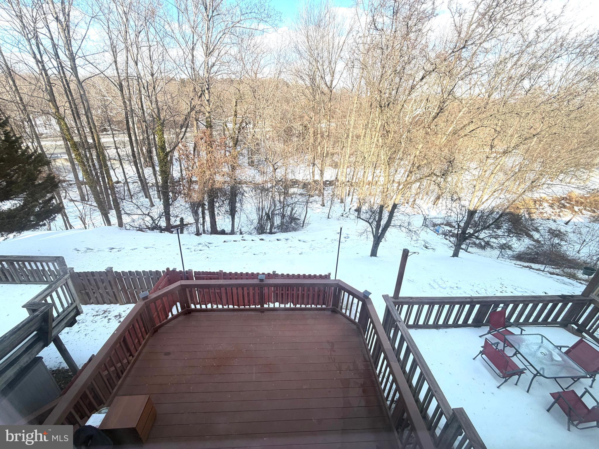 8 Hardwood Drive Rosedale, MD 21237 - Photo 36 of 42 a view of a swimming pool with a patio and trees