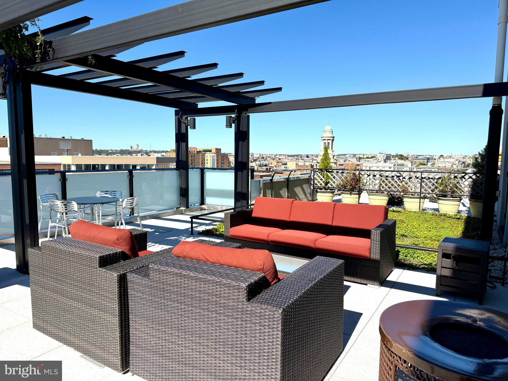 1133 14th Street Northwest, Unit 208 Washington, DC 20005 - Photo 23 of 27 Roof deck common area