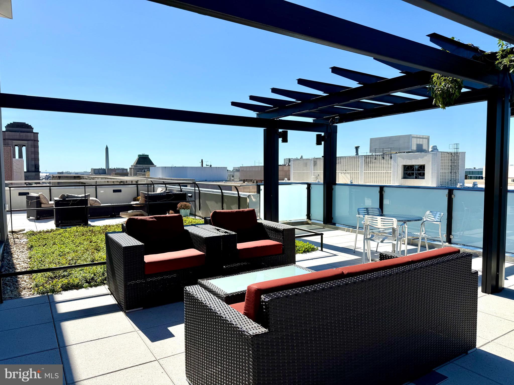 1133 14th Street Northwest, Unit 208 Washington, DC 20005 - Photo 24 of 27 Common roof deck