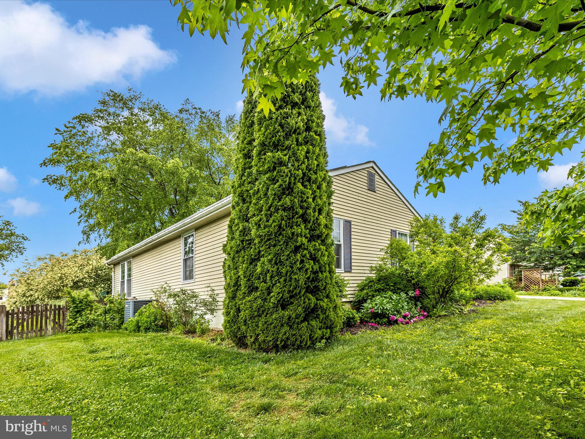 4310 Zircon Road Middletown, MD 21769 - Photo 45 of 86 a view of a yard in front of a house with plants and large trees