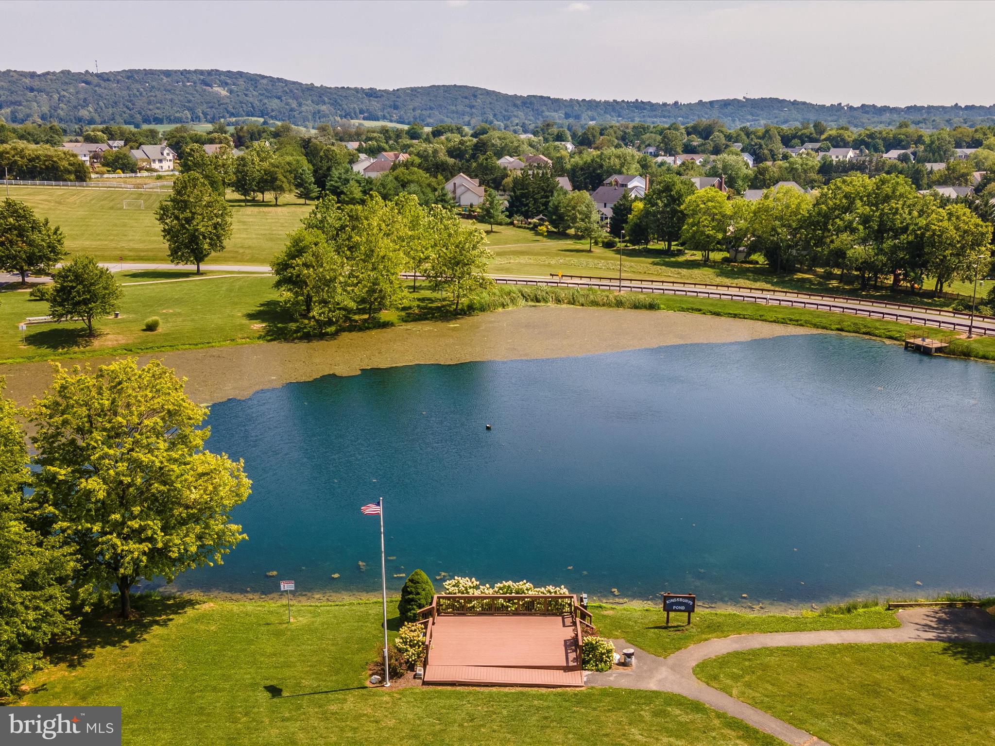 4310 Zircon Road Middletown, MD 21769 - Photo 83 of 86 a view of a lake with a mountain