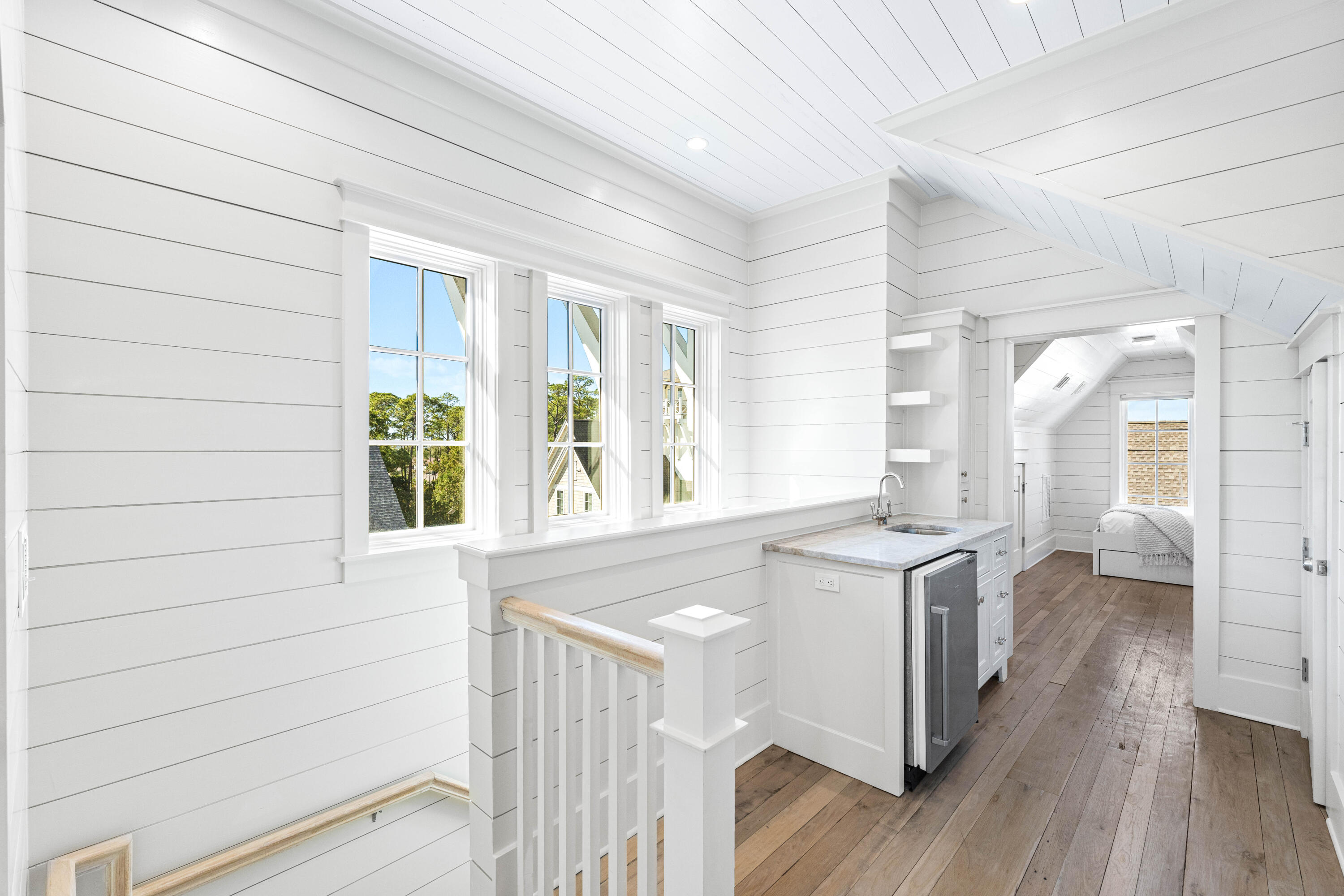 10 Rainer Ln Inlet Beach Inlet Beach, FL 32461 - Photo 38 of 55 a view of a kitchen with furniture and wooden floor