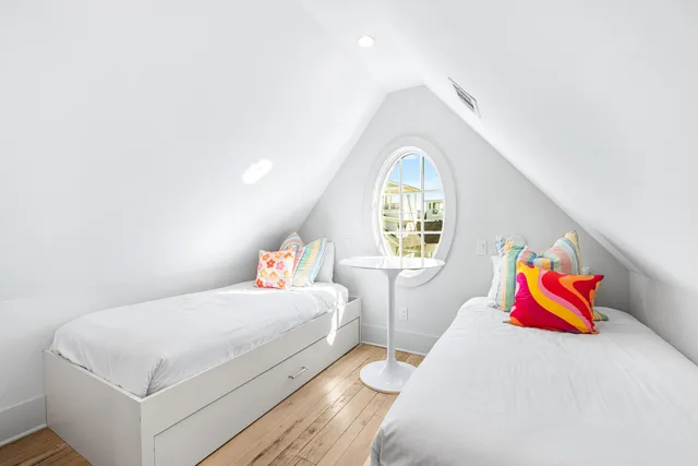 a view of a house with roof deck