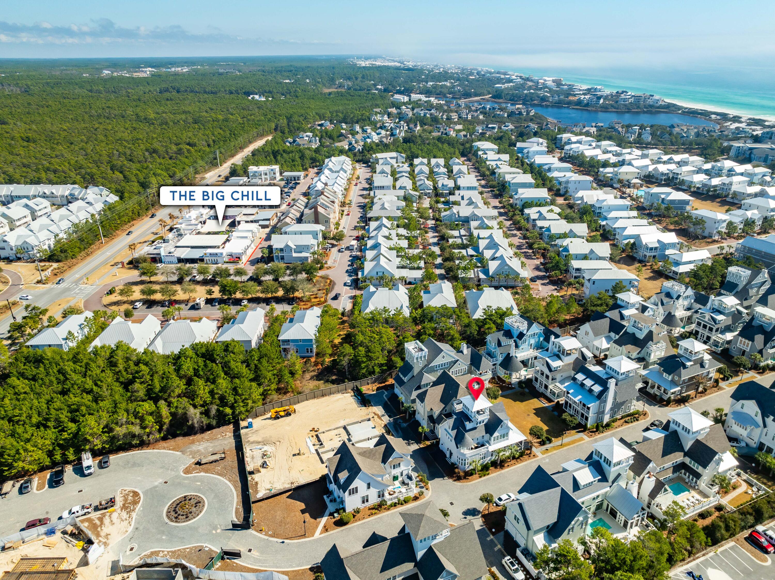 10 Rainer Ln Inlet Beach Inlet Beach, FL 32461 - Photo 53 of 55 an aerial view of residential houses with outdoor space