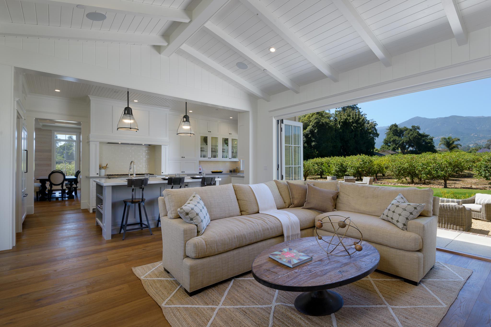 130 Tiburon Bay Lane Montecito, CA 93108 - Photo 6 of 31 a living room with furniture and a large window