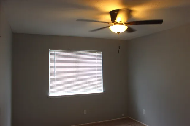 a window in an empty room