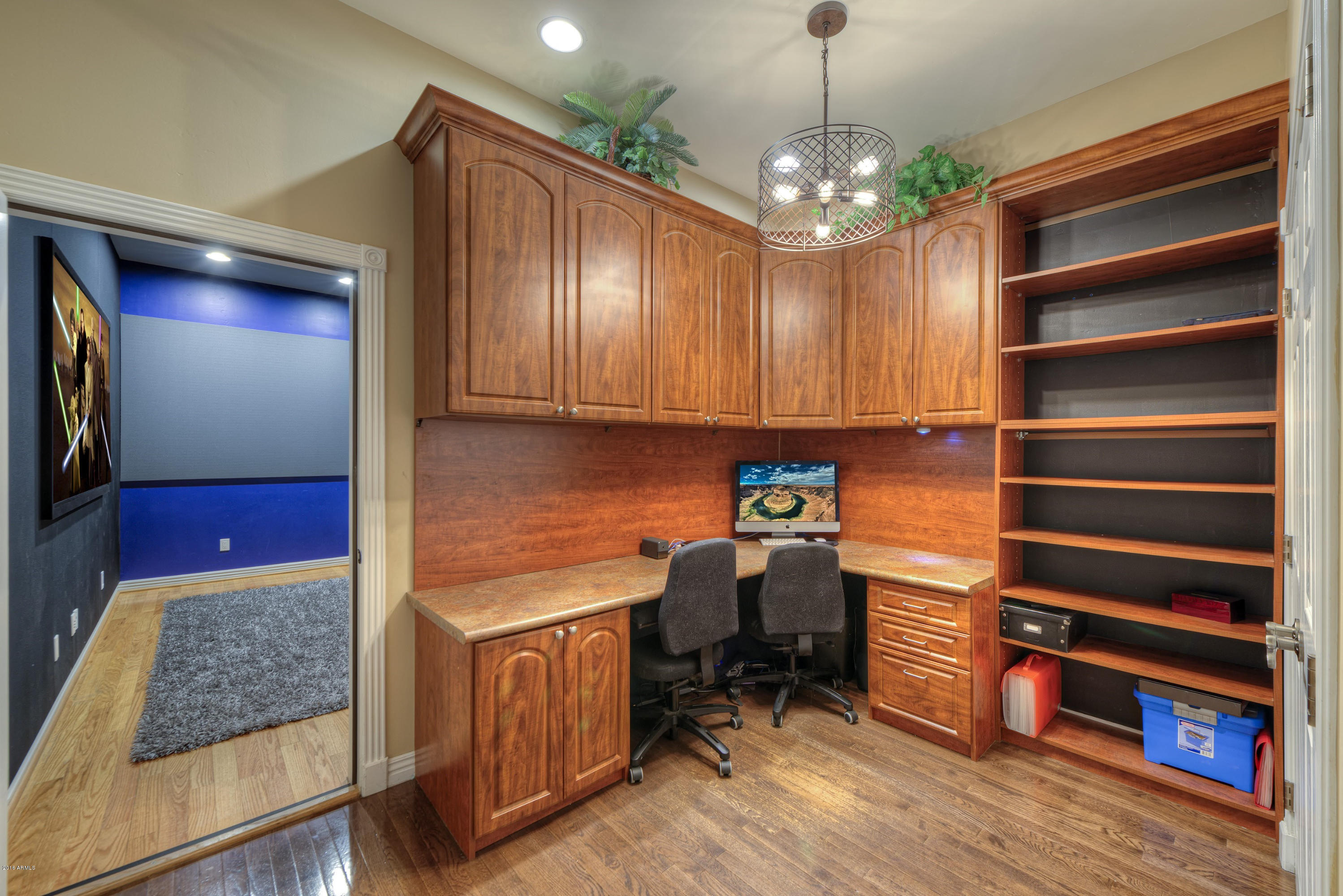 2885 East Robin Court Gilbert, AZ 85296 - Photo 33 of 61 033_Study Area and Media Room