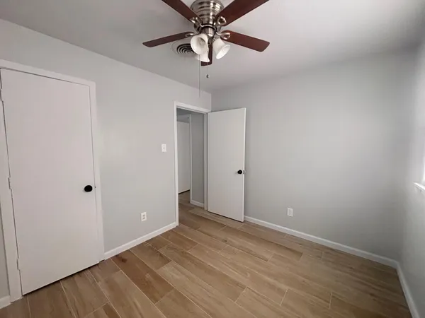 wooden floor in an empty room