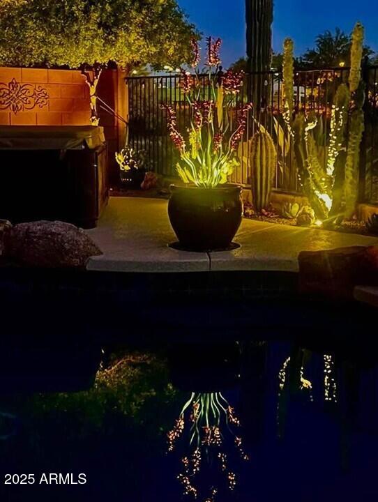 17869 West Verdin Road Goodyear, AZ 85338 - Photo 36 of 87 Backyard lighting