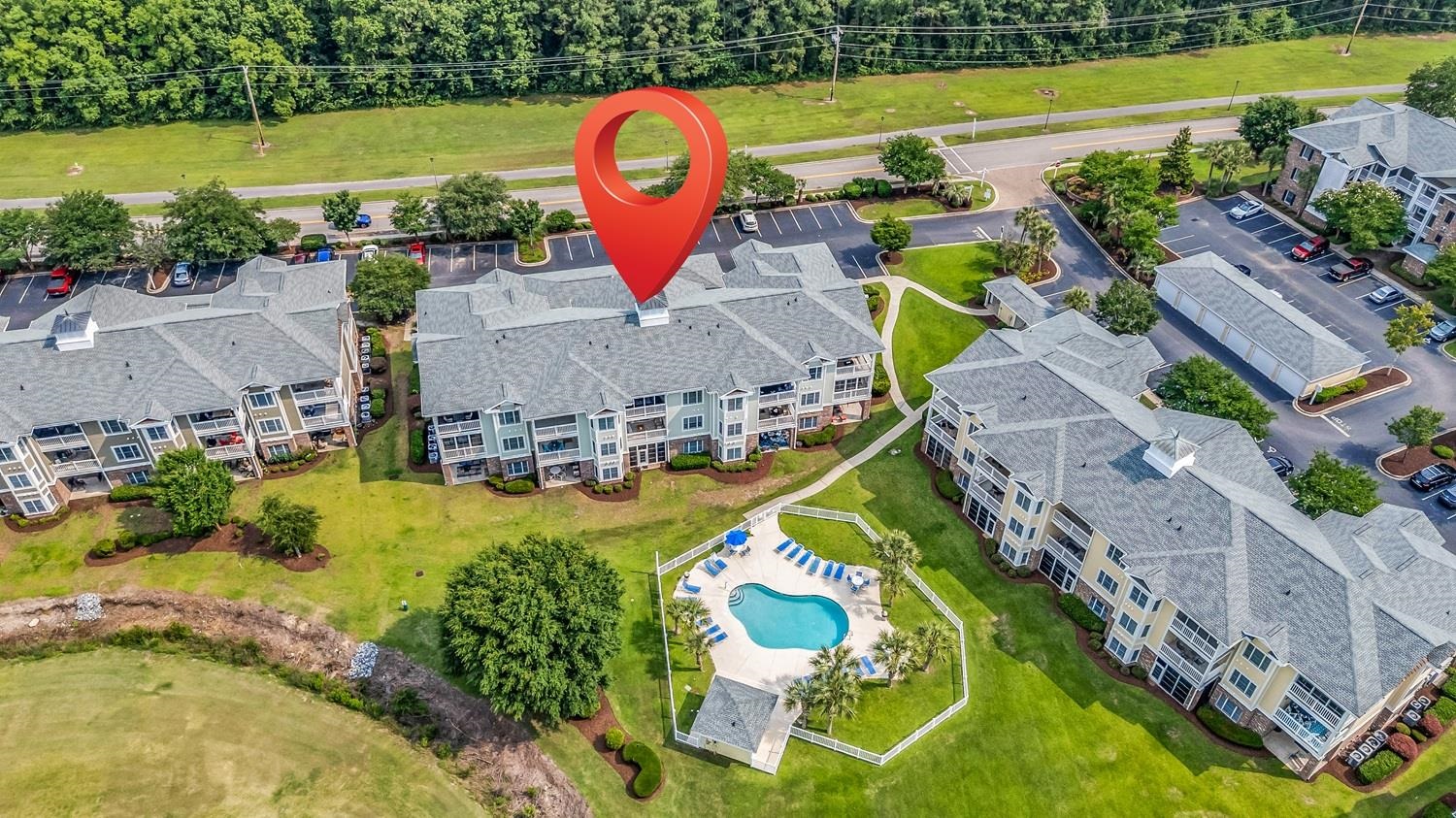 4801 Luster Leaf Circle, Unit 104 Myrtle Beach, SC 29577 - Photo 30 of 37 Bird's eye view