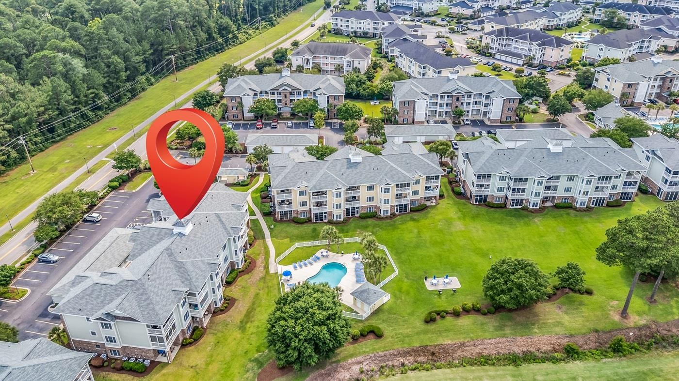 4801 Luster Leaf Circle, Unit 104 Myrtle Beach, SC 29577 - Photo 33 of 37 Drone / aerial view