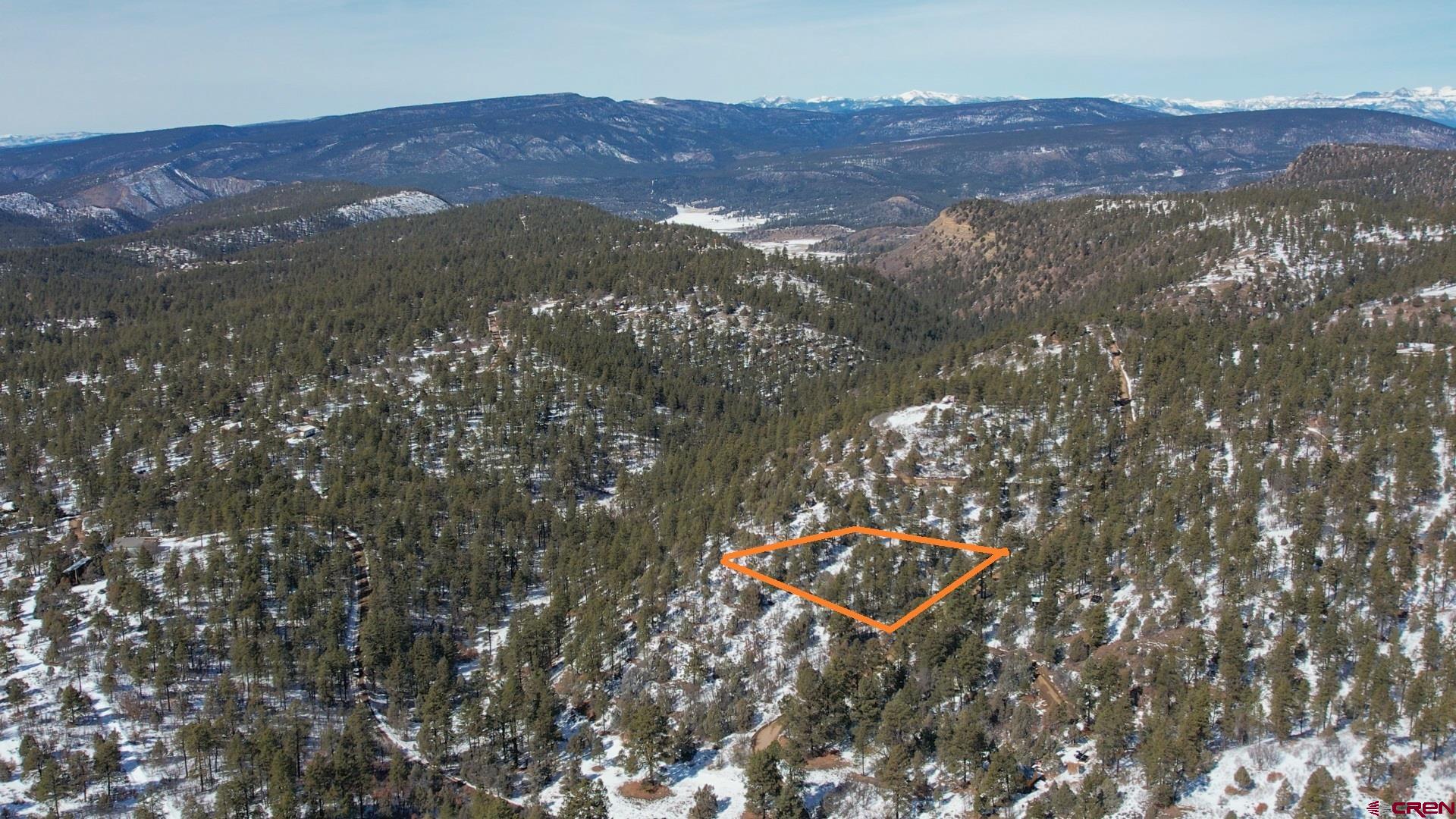 2932 Crooked Road Pagosa Springs, CO 81147 - Photo 14 of 29 a view of outdoor space and mountain view