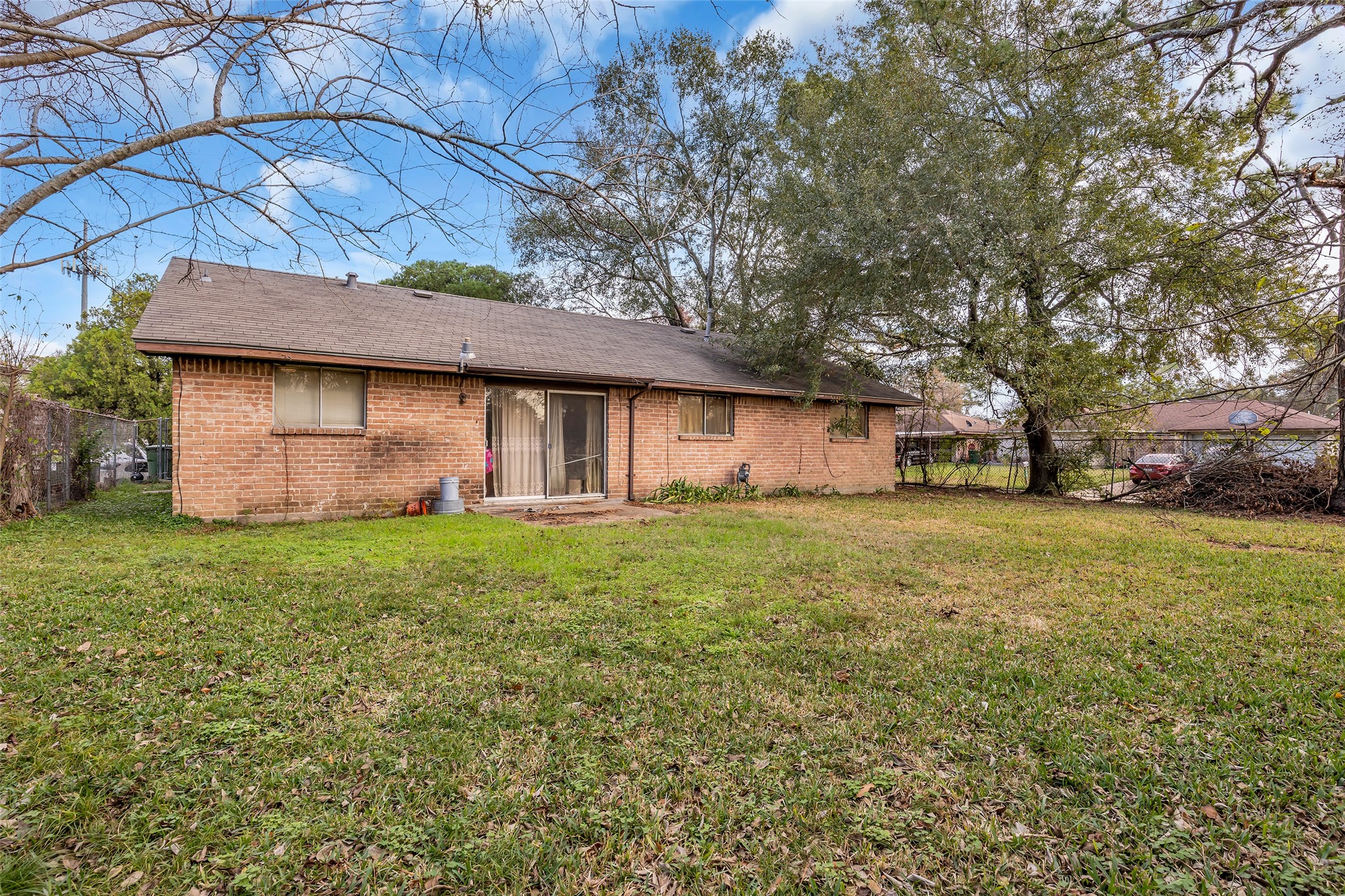 4903 Connorvale Road Houston, TX 77039 - Photo 2 of 28 a front view of house with yard and trees