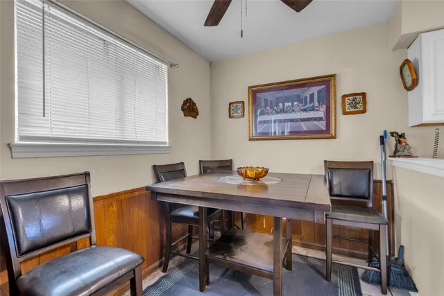 a view of a workspace with furniture