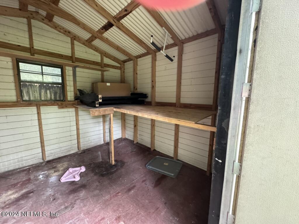 230 Katherine Road, Unit A & B Jacksonville, FL 32218 - Photo 38 of 69 Shed Workbench
