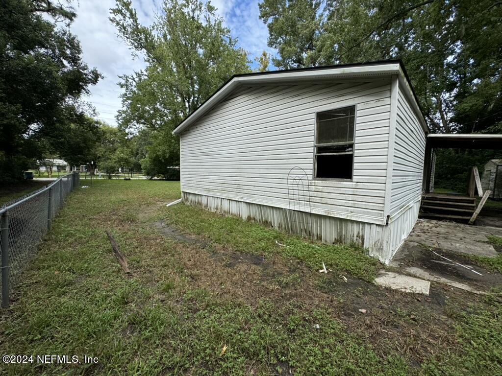 230 Katherine Road, Unit A & B Jacksonville, FL 32218 - Photo 10 of 69 Driveway Side of the Double Wide