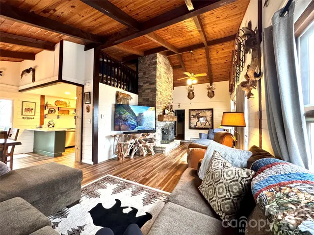 a bed room with a bed and a couch