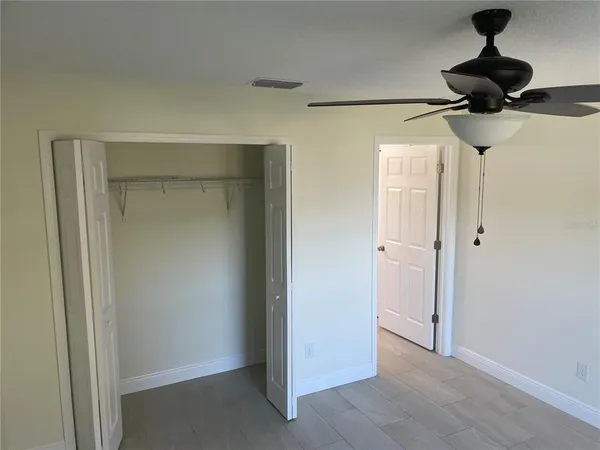 a view of a hallway with a elevator